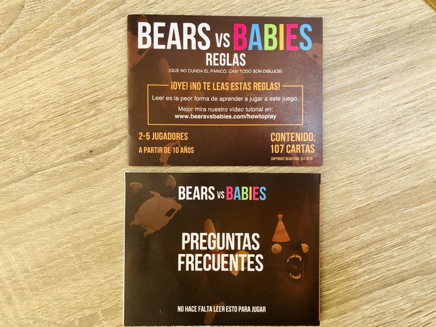 Asmodee - Bears vs Babies. Osos vs. Bebes (8)