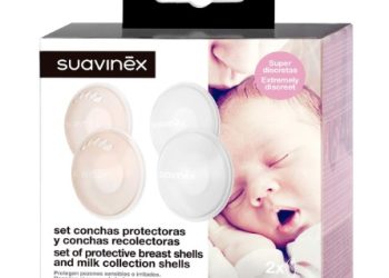 Set de 2 conchas protectoras y 2 conchas recolectoras de Suavinex